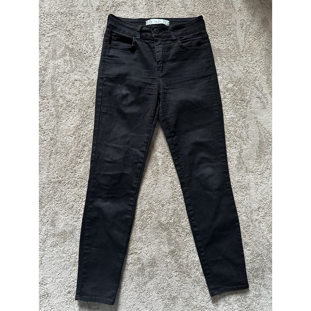 Colcci Womens Jeans Size EU40 US1oStretch Black Straight‎ Leg